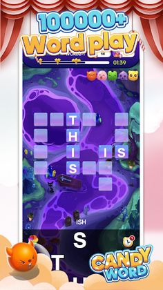 Candy Word: Crossword Game - Screenshot 1