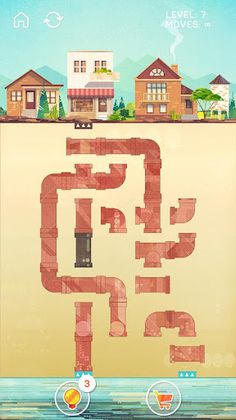 PIPES Game - Pipeline Puzzle - Screenshot 1