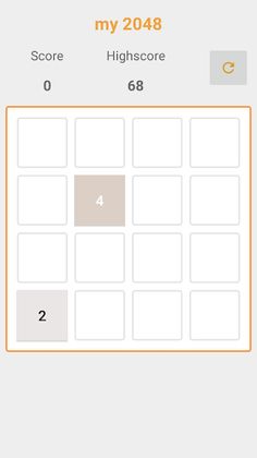 my 2048 - Screenshot 2