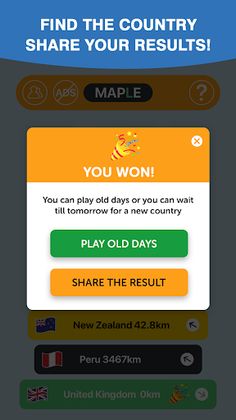 Worldle: Earthle Country Guess - Screenshot 4