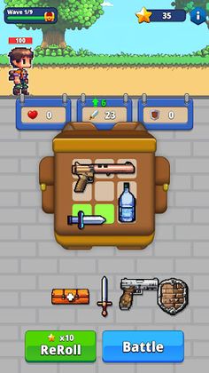 Packing Hero : Gear battle RPG - Screenshot 1