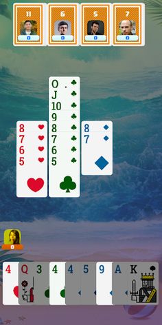 Sevens Card Game - Screenshot 2