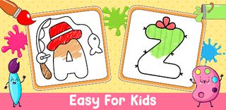 Alphabet Fun Coloring Game - Screenshot 1