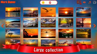 Puzzles for adults sunset - Screenshot 2