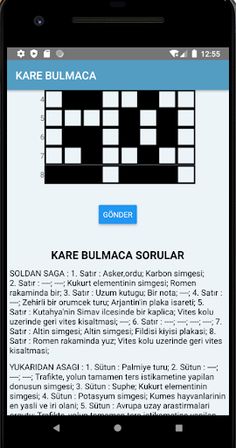 Kare Bulmaca - Screenshot 3