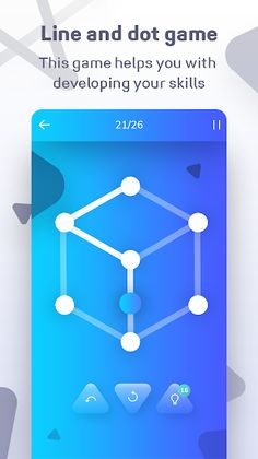 One touch - Line and dot game - Screenshot 2
