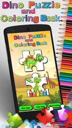 Dinosaur Coloring Book & Puzzl - Screenshot 1