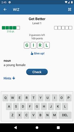 WIZ - Word Quiz - Screenshot 3