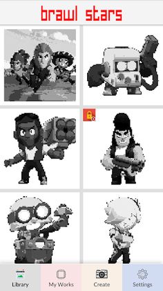 Brawl Stars Pixel Number - Screenshot 1