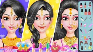 Indian Salon Hair Girl Dress - Screenshot 2