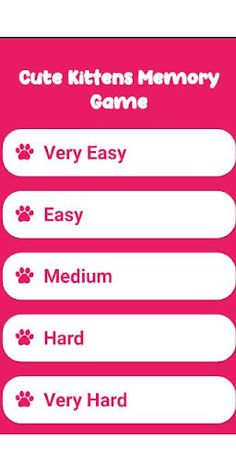 Cute Kittens Memory Game - Screenshot 2