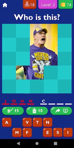 WWE Guess The Wrestler Game - Screenshot 3
