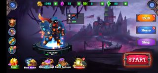 Blue Warrior - Screenshot 1