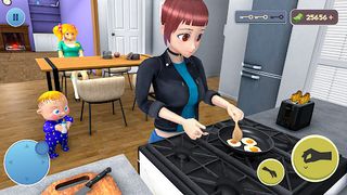 Anime Mother Single Mom Sim 3D - Screenshot 2