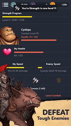 CherryTree - Text RPG - Screenshot 1