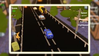 Car Traffic Single Racing - Screenshot 1