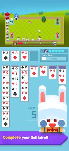 Solitaire: Alice in Tower Land - Screenshot 2