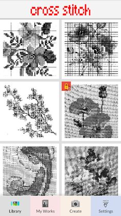 Cross Stitch Flower Pixel - Screenshot 3