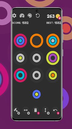 RingZ - colored rings puzzle - Screenshot 1