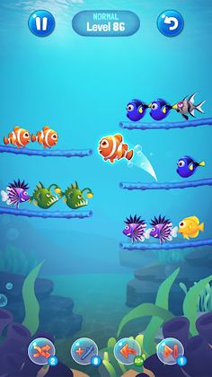 Fish Sort Puzzle - Color Fish - Screenshot 1