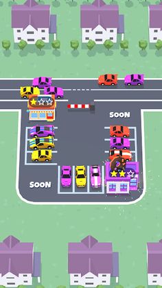 Parking Merge-Cars & Buildings - Screenshot 4