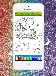 Pixeame Unicorn Coloring Book - Screenshot 1