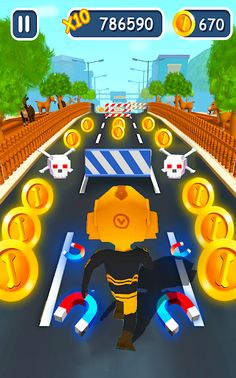 Vir The Robot Boy Subway Rush - Screenshot 2