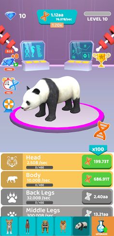 Idle Animal Evolution - AI - Screenshot 3