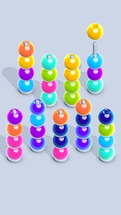 Color Sort 3D - Logic Puzzle - Screenshot 1