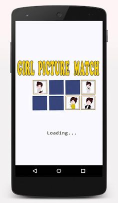 Girl Picture Match Game. - Screenshot 1