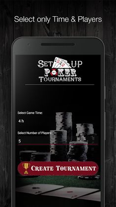 Poker Timer: Blind Tournament - Screenshot 4