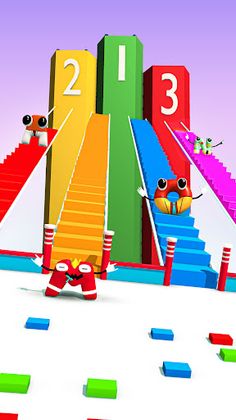 Alphabet Bridge Run Race 3D - Screenshot 4