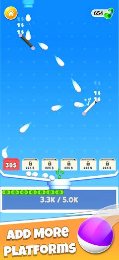 Balls and Platform - Screenshot 1