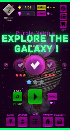 Space Shooter 2025 invaders - Screenshot 2