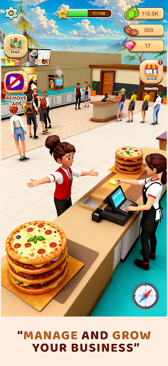 My Pizza Cafe Simulation Game - Screenshot 4