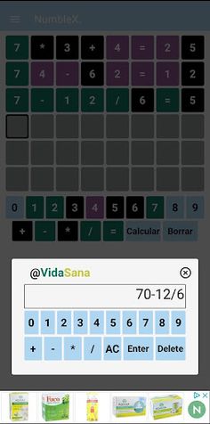 NumBlex: Mathematical Mindset - Screenshot 4