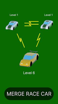 Merge Race Car - Screenshot 1