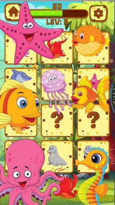 animal jungle kids card game - Screenshot 3
