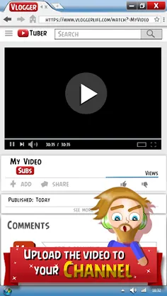 Vloggers Life Tycoon - Screenshot 1