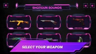 Real Gun Shot Sounds Simulator - Screenshot 1