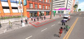 Ambulance Games City 3D - Screenshot 1