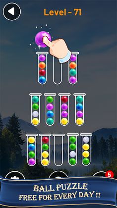 Ball sort puzzle - Color game - Screenshot 2