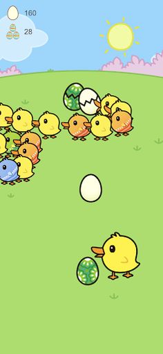 Happy Mrs Duck Lays Eggs Game - Screenshot 3