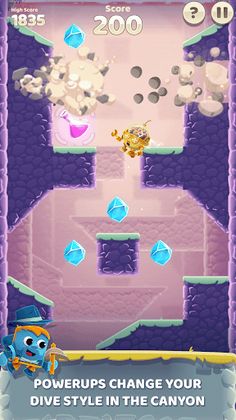 Canyon Crash: Fall Down - Screenshot 3