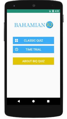 Bahamian IQ Quiz - Screenshot 1