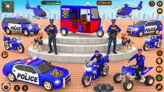 Police Tuk Tuk Transport Truck - Screenshot 2