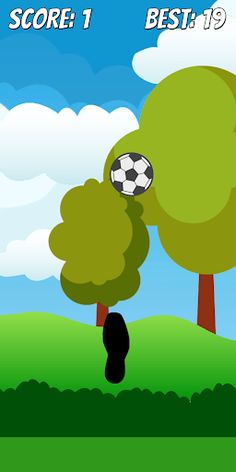 2D Keepy 'Uppy ⚽ - Screenshot 1