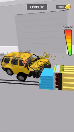 Global Car Crash Test 3D - Screenshot 1