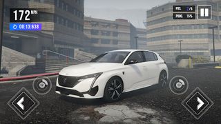 Car Game: City Drive Peugeot - Screenshot 2