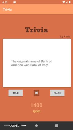 Trivia Game - Screenshot 2